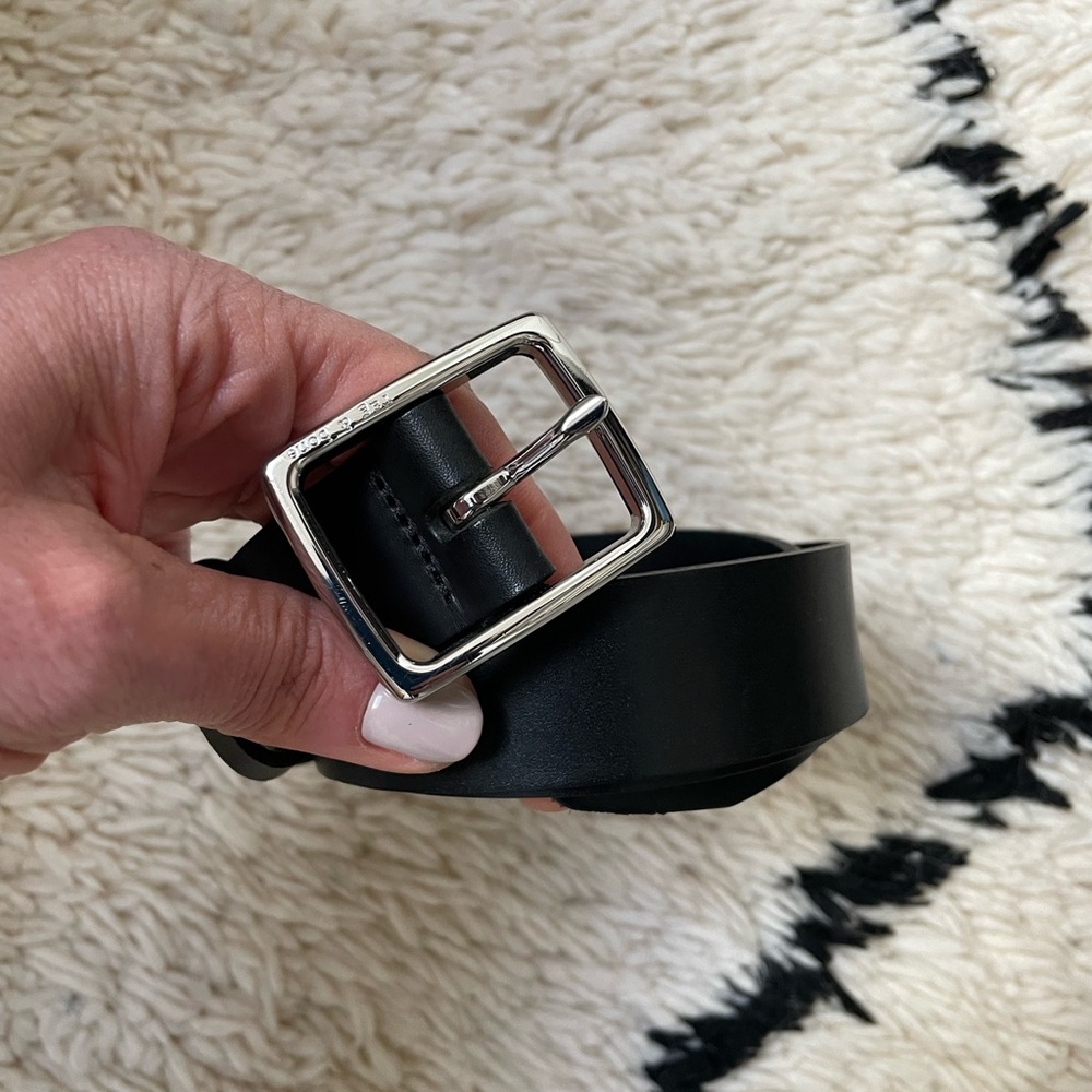 Rag & Bone Black Leather Belt